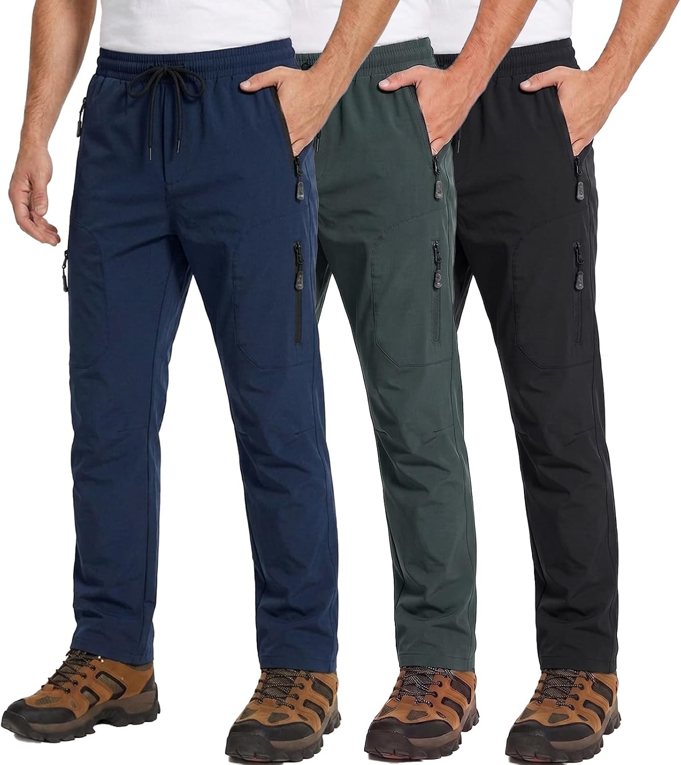 Sweatpants with Pockets Gym Joggers image 1